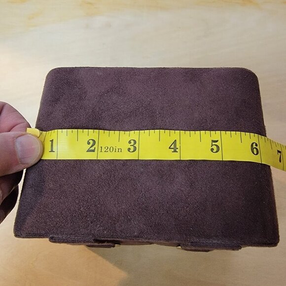 Jewelry Box - Faux Suede - Unique and Stylish! - Picture 16 of 16